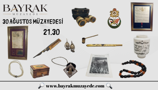 30 AĞUSTOS 2026 MÜZAYEDESİ