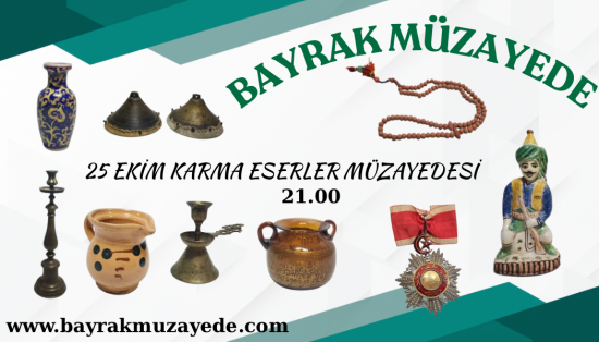 25 EKİM KARMA ESERLER MÜZAYEDESİ